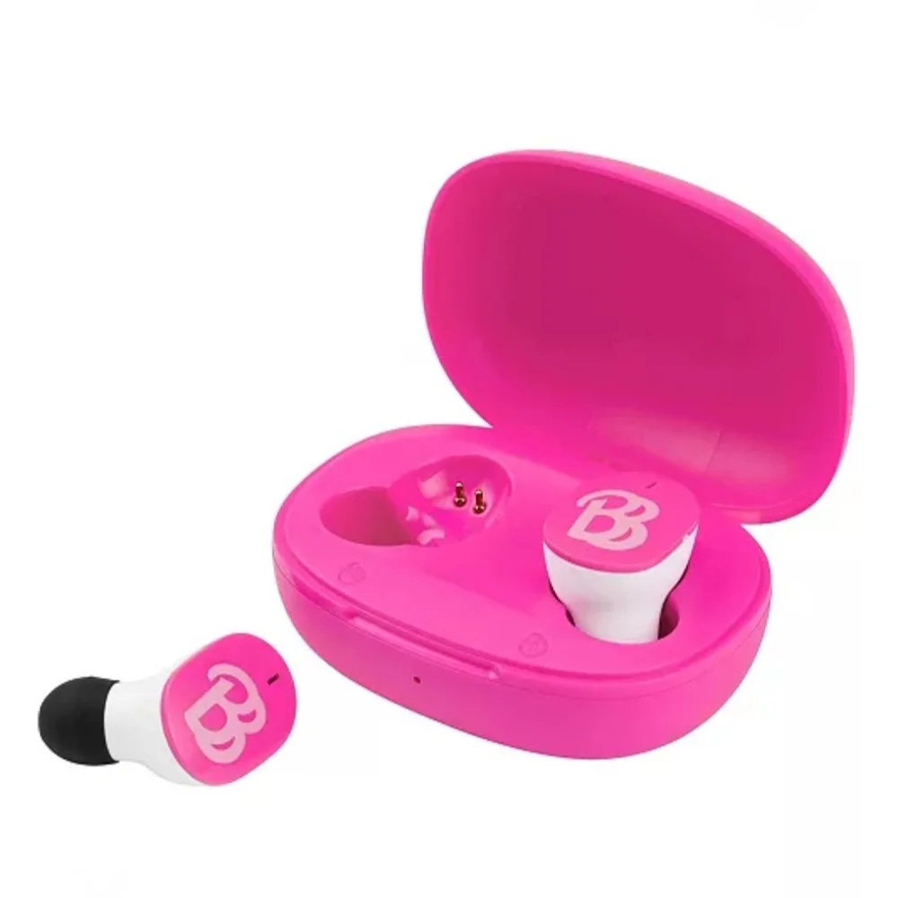 iHome Barbie Pink True Wireless Earbuds - Picture 4 of 8